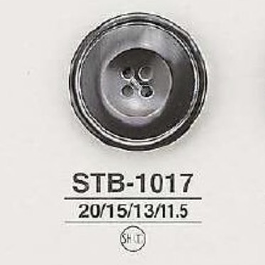 STB1017 高瀬貝製 表穴4つ穴ボタン