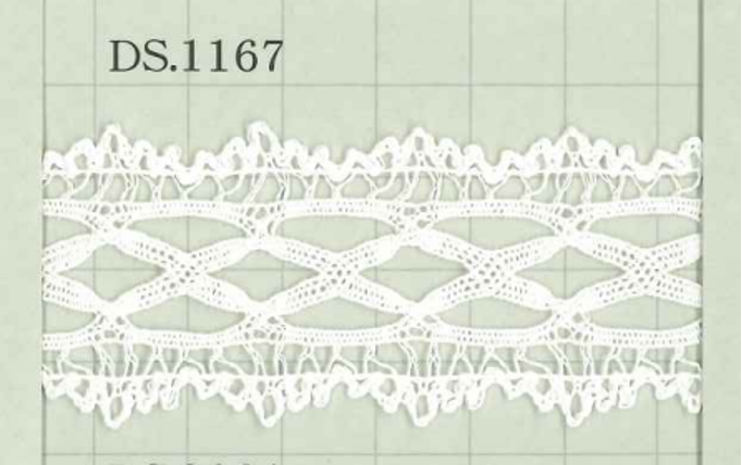 DS1167 コットンレース 幅: 33mm 大定