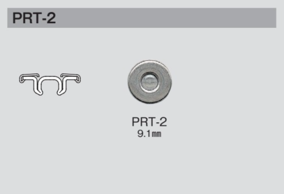 PRT-2 PRT-2 ロバスト[ドットボタン・ハトメ] モリト(MORITO)