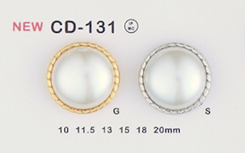 CD-131 メタルボタン(パールコンビネーションボタン) 大阪プラスチック工業(DAIYA BUTTON)