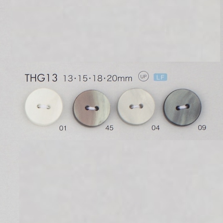 THG13 ポリエステル樹脂製 2つ穴ボタン