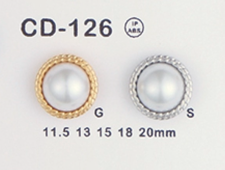 CD-126 コンビネーションボタン 大阪プラスチック工業(DAIYA BUTTON)