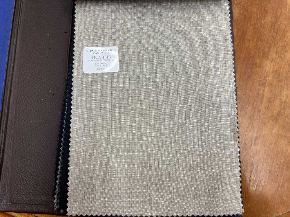 14CN-1515 CANONICO 21 micron Wool & Linen ベージュ[生地] CANONICO