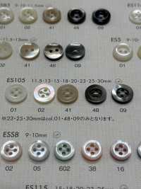 ES105 DAIYA BUTTONS 貝調ポリエステルボタン 大阪プラスチック工業(DAIYA BUTTON) サブ画像