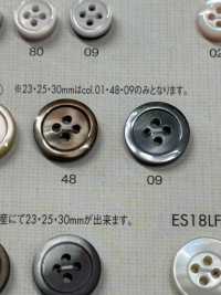 ES177 DAIYA BUTTONS 貝調ポリエステルボタン 大阪プラスチック工業(DAIYA BUTTON) サブ画像