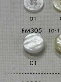 FM305 DAIYA BUTTONS 貝調ポリエステルボタン 大阪プラスチック工業(DAIYA BUTTON) サブ画像