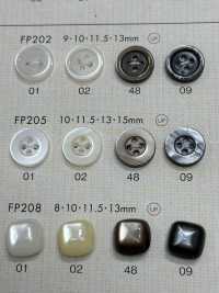 FP205 DAIYA BUTTONS 貝調ポリエステルボタン 大阪プラスチック工業(DAIYA BUTTON) サブ画像