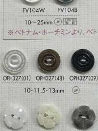 OPH327 2穴フチありボタン 大阪プラスチック工業(DAIYA BUTTON) サブ画像