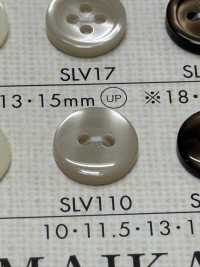 SLV110 DAIYA BUTTONS 貝調ポリエステルボタン 大阪プラスチック工業(DAIYA BUTTON) サブ画像