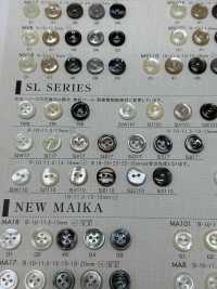 SLV17 DAIYA BUTTONS 貝調ポリエステルボタン 大阪プラスチック工業(DAIYA BUTTON) サブ画像