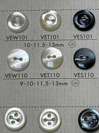 VEW110 DAIYA BUTTONS 貝調ポリエステルボタン 大阪プラスチック工業(DAIYA BUTTON) サブ画像