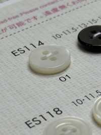 ES114 DAIYA BUTTONS 貝調ポリエステルボタン 大阪プラスチック工業(DAIYA BUTTON) サブ画像