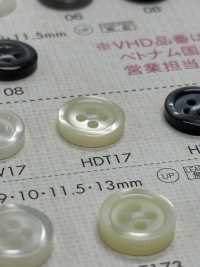 HDT17 DAIYA BUTTONS 耐衝撃HYPER DURABLE""シリーズ 貝調ポリエステルボタン"" 大阪プラスチック工業(DAIYA BUTTON) サブ画像