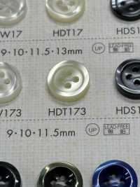 HDT173 DAIYA BUTTONS 耐衝撃HYPER DURABLE""シリーズ 貝調ポリエステルボタン"" 大阪プラスチック工業(DAIYA BUTTON) サブ画像