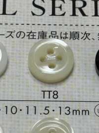 TT8 DAIYA BUTTONS 貝調ポリエステルボタン 大阪プラスチック工業(DAIYA BUTTON) サブ画像