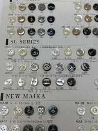 SLS17 DAIYA BUTTONS 貝調ポリエステルボタン 大阪プラスチック工業(DAIYA BUTTON) サブ画像