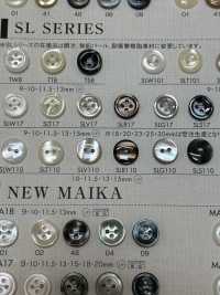 SLR110 DAIYA BUTTONS 貝調ポリエステルボタン 大阪プラスチック工業(DAIYA BUTTON) サブ画像