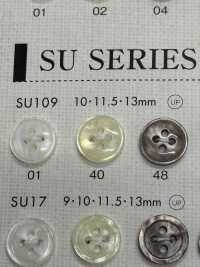 SU109 DAIYA BUTTONS 貝調ポリエステルボタン 大阪プラスチック工業(DAIYA BUTTON) サブ画像