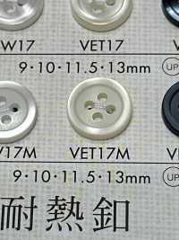 VET17M DAIYA BUTTONS 貝調ポリエステルボタン 大阪プラスチック工業(DAIYA BUTTON) サブ画像