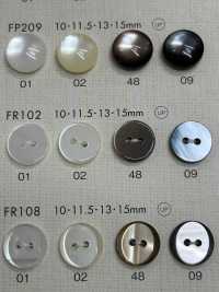 FR102 DAIYA BUTTONS 貝調ポリエステルボタン 大阪プラスチック工業(DAIYA BUTTON) サブ画像