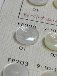 FP200 DAIYA BUTTONS 貝調ポリエステルボタン 大阪プラスチック工業(DAIYA BUTTON) サブ画像