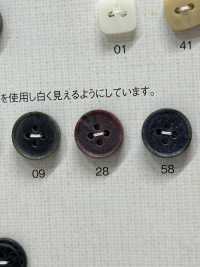 OPH326 上品 4つ穴 ポリエステルボタン 大阪プラスチック工業(DAIYA BUTTON) サブ画像