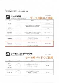 LU301 サーモ裄綿[ユキワタ] 東海サーモ(Thermo) サブ画像