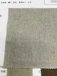 OJE72013 NAKAJIRO DYED 40/1 JAPAN LINEN TWILL (染)[生地] 小原屋繊維 サブ画像