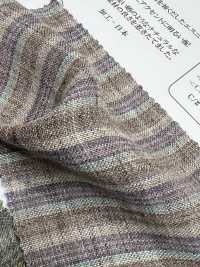 OA35441 40/1 LINEN HAIKALA STRIPE 5[生地] 小原屋繊維 サブ画像