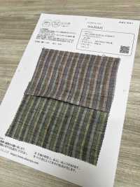 OA35441 40/1 LINEN HAIKALA STRIPE 5[生地] 小原屋繊維 サブ画像