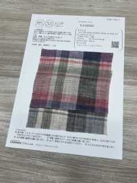 OA42324 40/1 TOP LINEN MADRAS CHECK ふっくら仕上げ[生地] 小原屋繊維 サブ画像