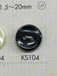 KS104 ポリエステル樹脂製 2つ穴ボタン 大阪プラスチック工業(DAIYA BUTTON) サブ画像