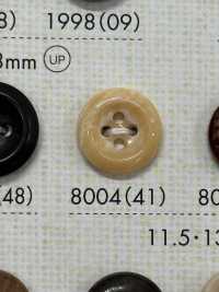 8004 ポリエステル樹脂製 4つ穴ボタン サブ画像