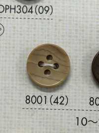 8001 ポリエステル樹脂製 4つ穴ボタン サブ画像