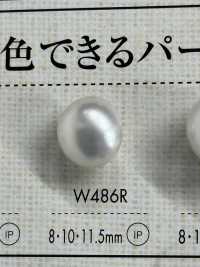 W486R 丸型パール[雑貨その他] 大阪プラスチック工業(DAIYA BUTTON) サブ画像