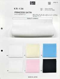 KR136 PRINCESS SATIN[生地] キャラファブリック サブ画像