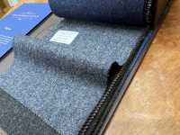 CNB2007 CANONICO 定番 WOOLEN FLANNEL"" ブルーグレー 無地""[生地] CANONICO サブ画像