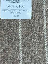 54CN5186 CANONICO ORIGINAL WOOLEN FLANNEL ブラウン[生地] CANONICO サブ画像