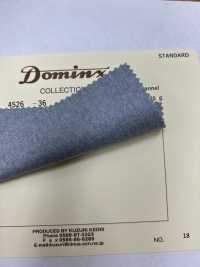 4526 Vintage Flannel DOMINX(ドミンクス) スタンダードコレクション 6色 黒 ダークグレーグレー 濃紺 茶 白[生地] 葛利毛織(DOMINX) サブ画像